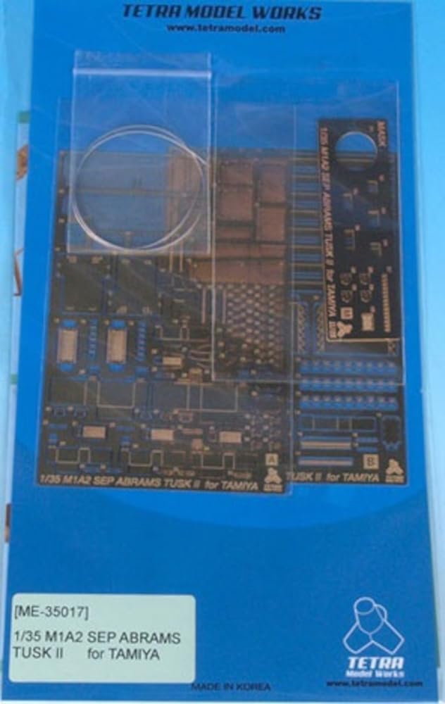 

Tetra Model Серия ME Танк M1A2 SEP Abrams TUSKII Пластиковые Детали для Модели ME3517 1/35 (Компания T)
