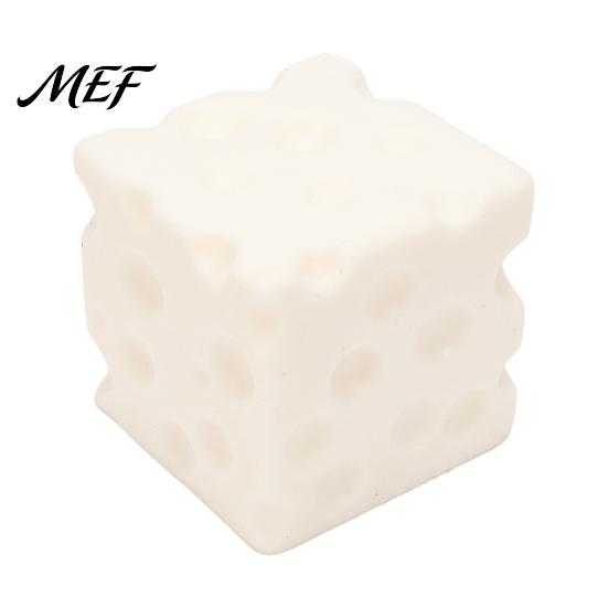 Simulated Cheese Squeeze Toy Toy, Block Sensory for Stress Desk Ornaments Relief, Slow Rise Pinch Home Office Classroom Anxiety Relief Gadget
