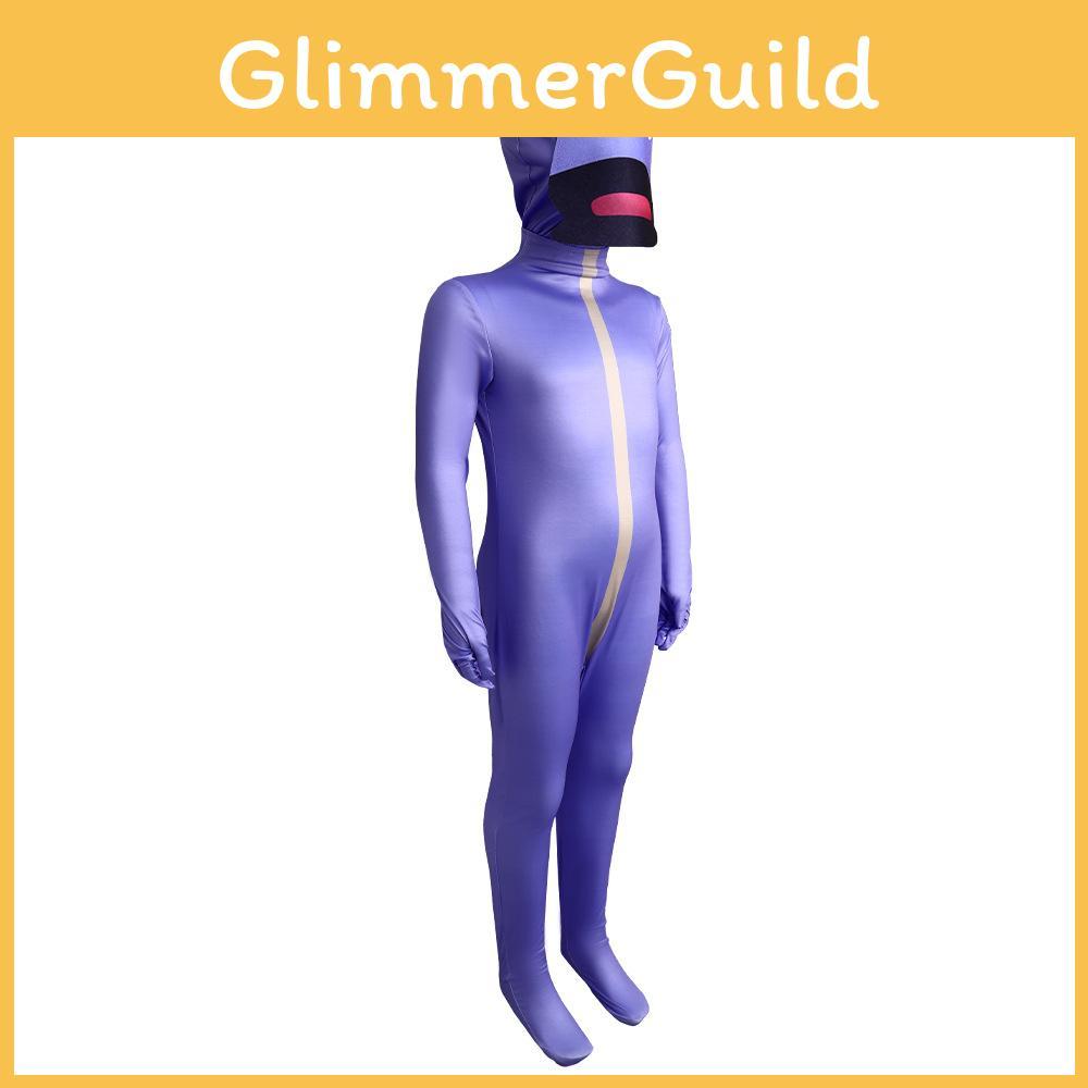 And Yeeps Hide Seek Purple Cosplay Costume Game Jumpsuits Stage Performance