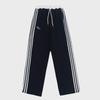 Women's Retro Three-Stripe Wide-Leg Casual Pants for Street Dance, Autumn Fashion
