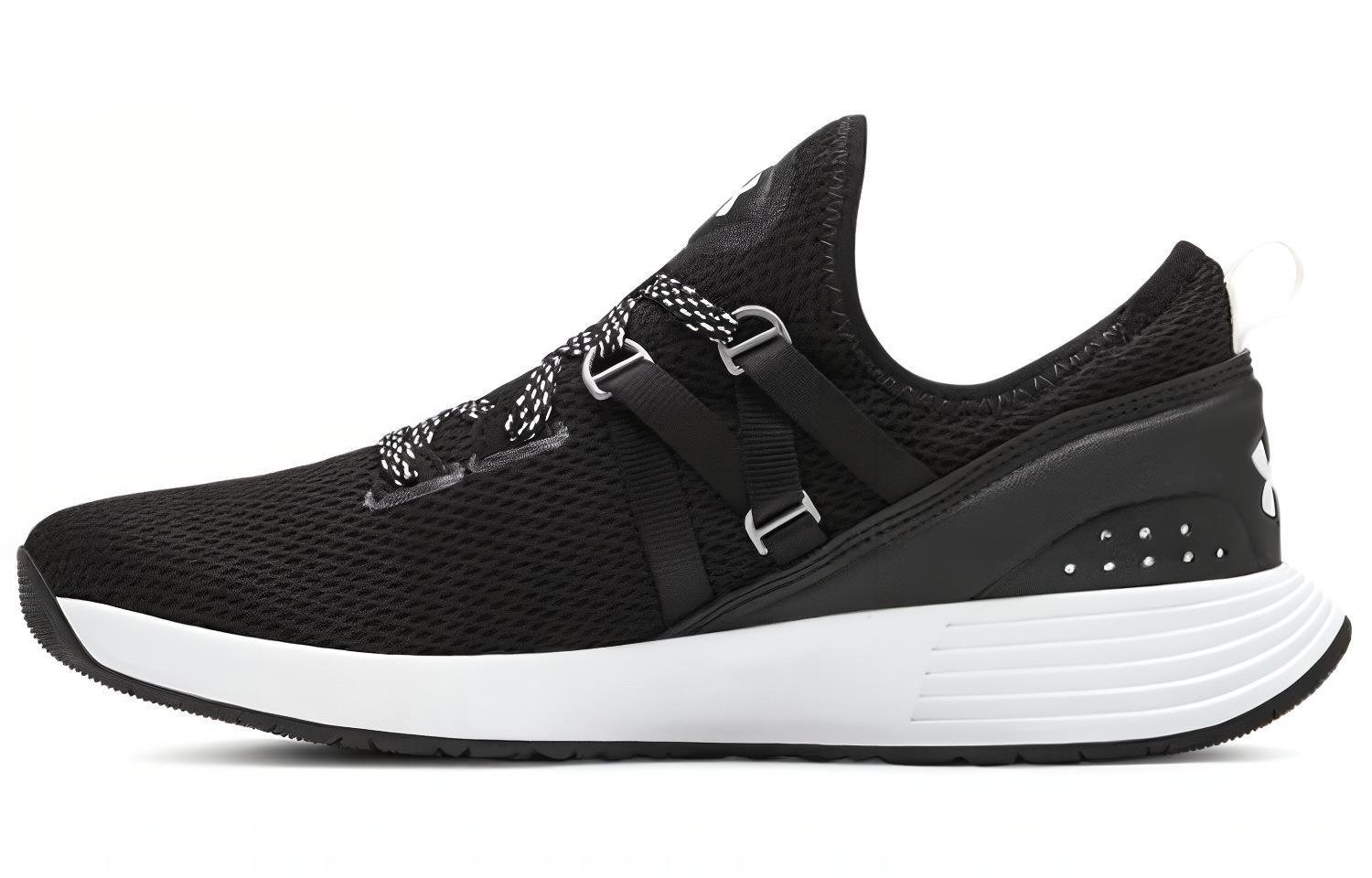 Кроссовки Under Armour Breathe Trainer для бега Черный/Белый Женские 3021335-001 37.5