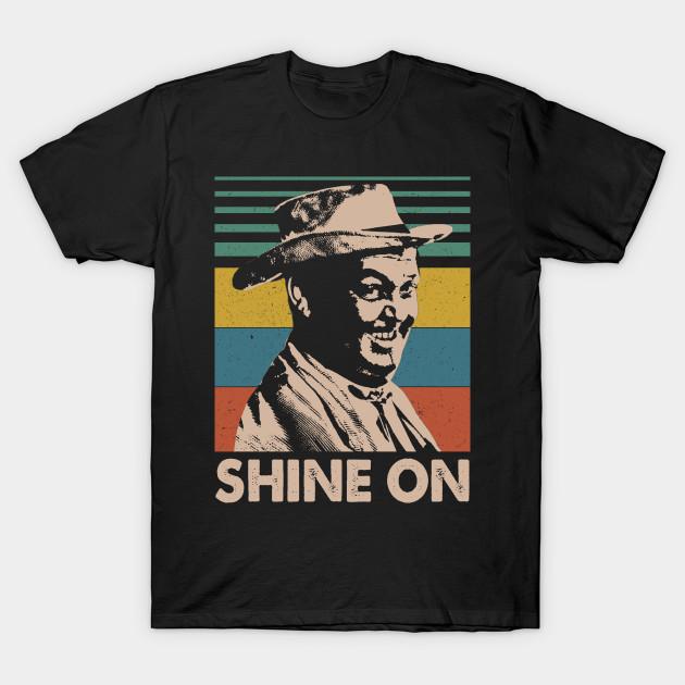 

Men Black Print T-shirt Retro Shine On No-Cut Transfer Paper Print Cotton Tshirt 3XL чёрный