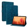 Pro Samsung Galaxy Tab A7 10.4 (2020) (SM-T500 (Pouze Wi-Fi); SM-T505 (LTE)).Pouzdro na tablet z PU kůže s nádherným květinovým embosovaným designem