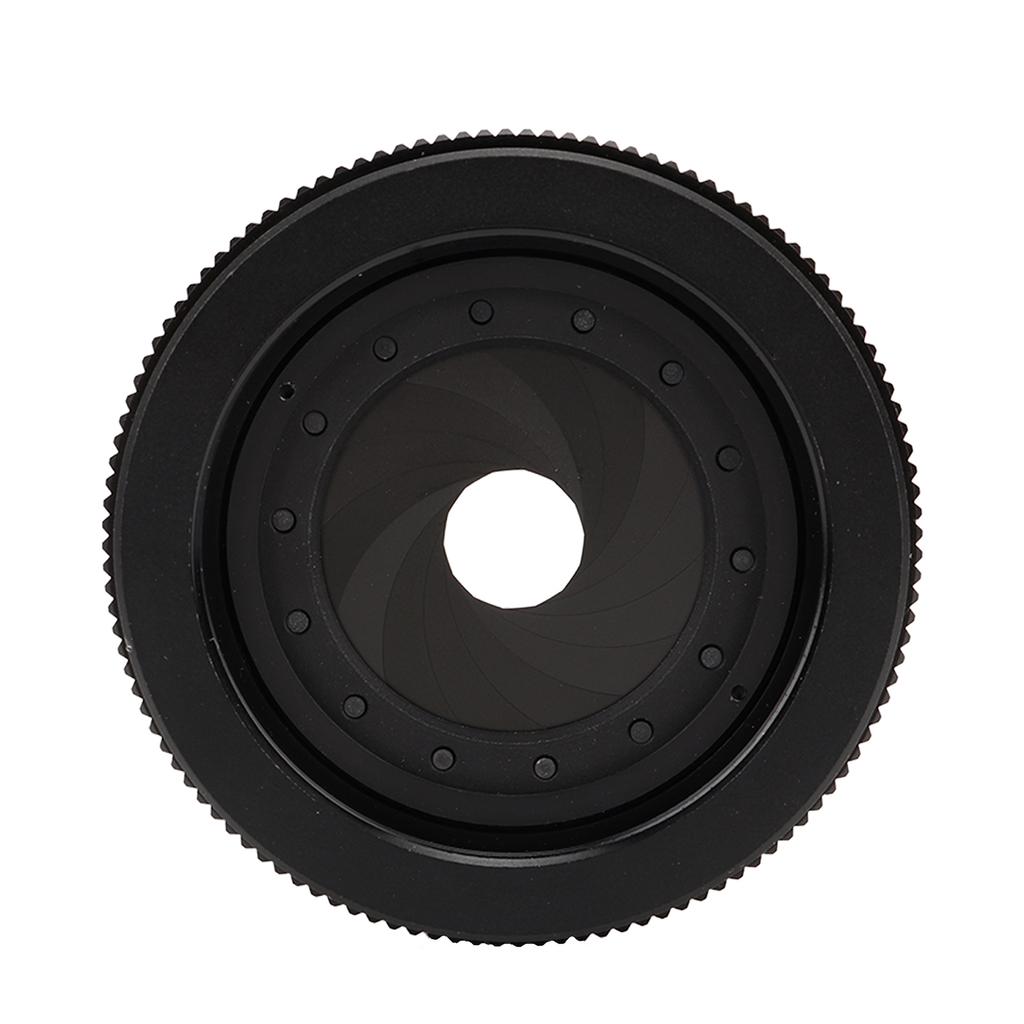 Microscope Aperture Manual Adjustable 1.5?26mm M42 Lens Optical Diaphragm for Replacement