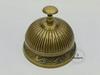 Embossed Brass Desk Bell - Vintage Style Reception Counter Bell