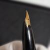 Used PLATINUM 18k Fine Nib Engraved Platinum Fountain Pen 12cm Vintage