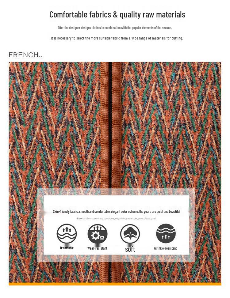 Fat Mama Plus Size Fleece-Lined Cardigan: Warm Autumn Winter Sweater for Middle-Aged & Elderly Women