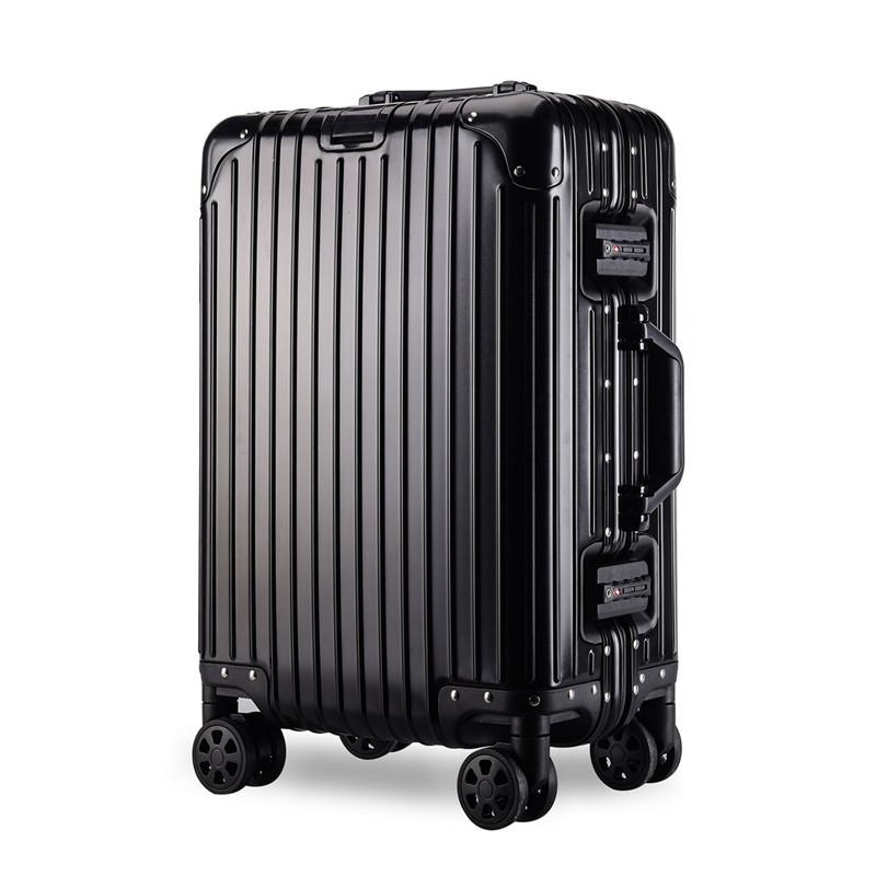 Slightly Flawed Aluminum-Magnesium Carry-on Trolley with Universal Wheels