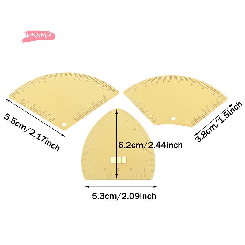 1Pc Women's Eyebrow Design Ruler Instant Brow Shaper Fast Drawing Tool for Positioning Eyebrows Tattoo Accessory