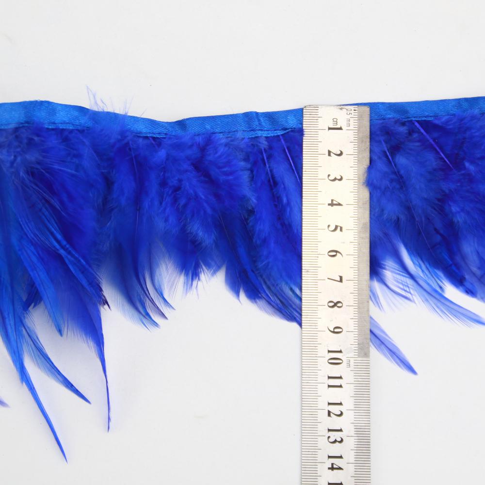 Feather1/5/10 Meter Rooster Chicken Feather Trims 4-6 Inch Natural Feathers for DIY Crafts Costume Clothing Hat Mask Making