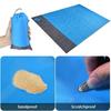 200X210Cm Pocket Picnic Waterproof Beach Mat Sand Free Blanket Camping Outdoor Picknick Tent Folding Cover Bedding