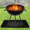 Mat For Under Grill Double-Sided Fireproof Grill Mat For Deck Waterproof Deck Protector Barbecue Floor Pad For Balcony Picnic