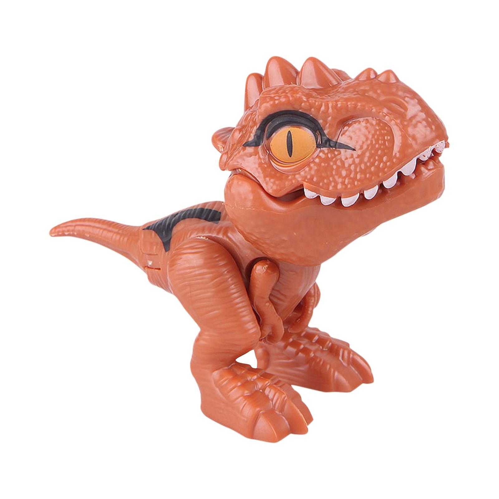 

Маленькие коллекционные фигурки динозавров с пальцами, модель яиц динозавров C жёлтый