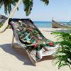 Enchanted festive evergreen elegance Print beach towel, quick drying, suitable for travel, outdoor sports, jogging, the beach and swimming, gift