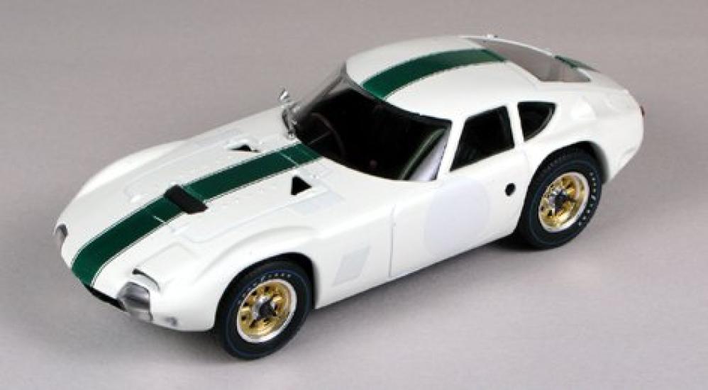 Q Model Toyota 2000GT 1966 Japanese GP GREEN STRIPE Fukuzawa Practice Specification Finished Product 1/43