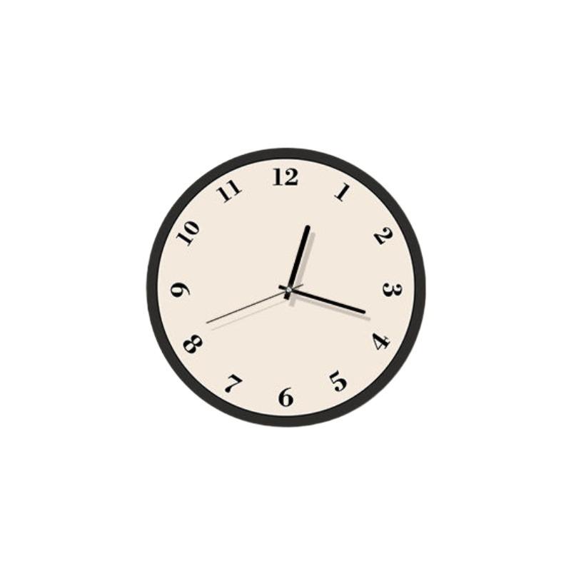 Advanced Sense Wall Clock Simple Living Room Dining Room Punch-free Minimalist Hanging Watch Creative Silent Decoration Clock