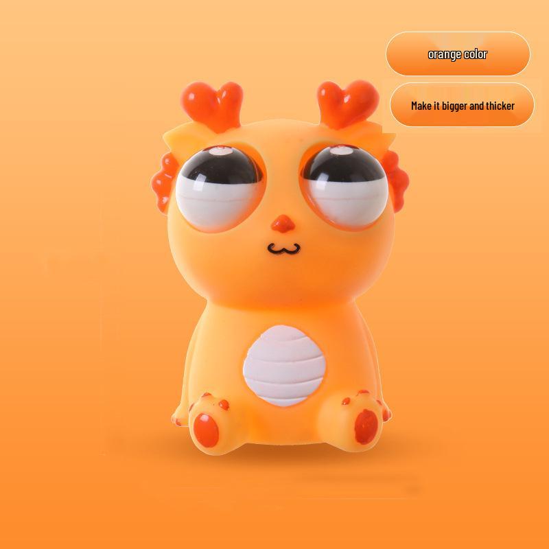 Exploding Eyes Dragon Man Panda Squeeze Toy - Decompression Artifact & Internet Celebrity Gift for Kids