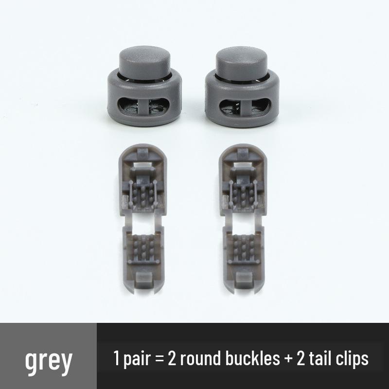 No-Tie Elastic Shoelace Buckle for Adults & Kids - Sport & Mountaineering Pair