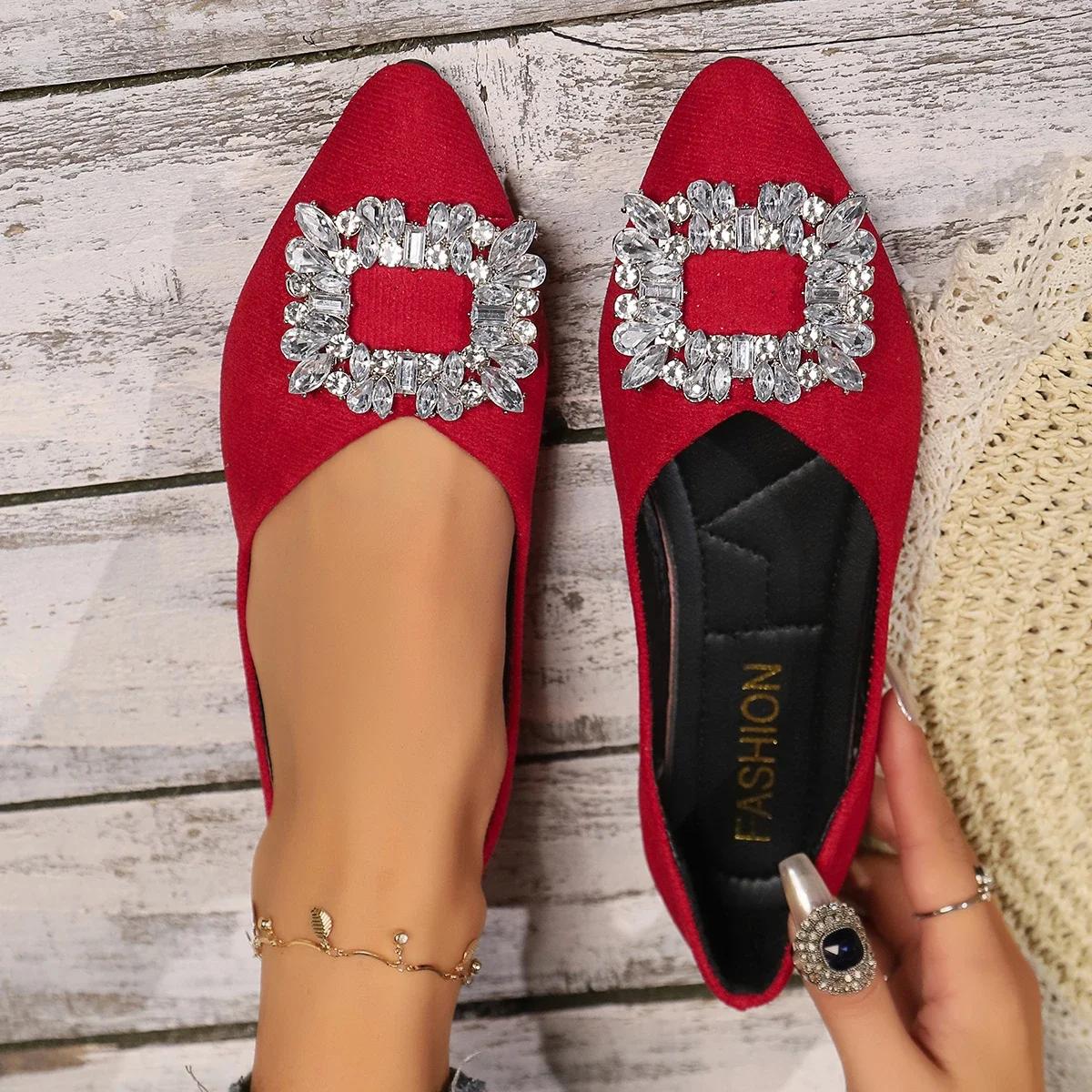 

Fashion Women 2024 Spring and Autumn Loafers Mesh Breathable Shoes for Women Flat Shoes Comfortable Luxury Brand Casual Sneakers Women 43 красный