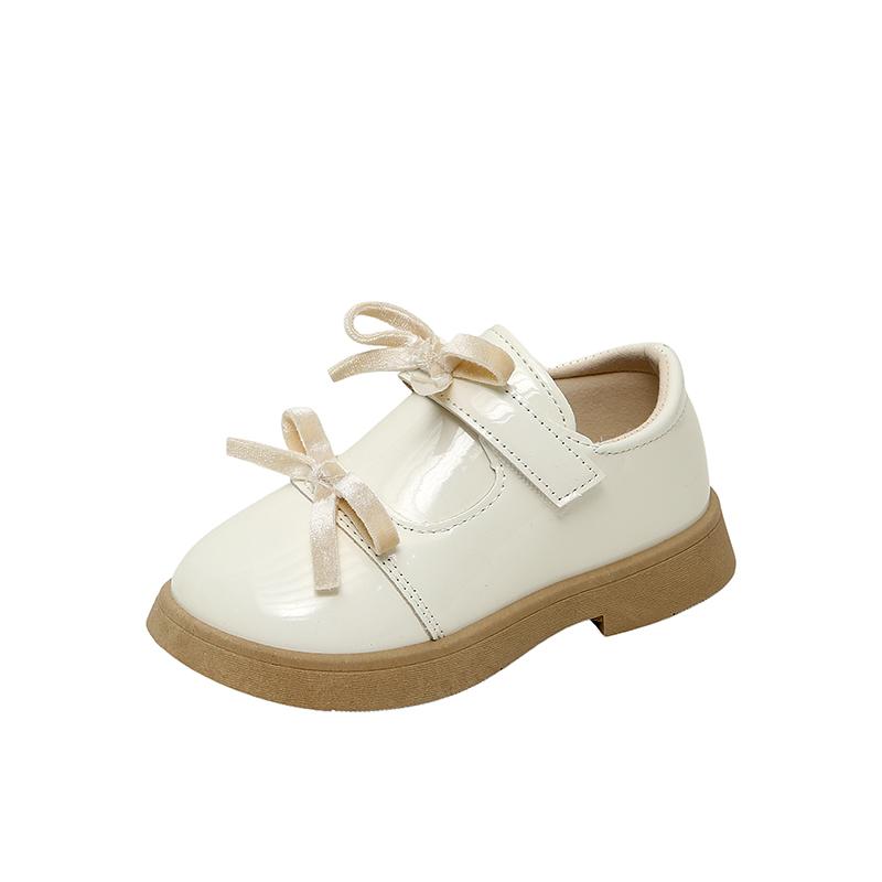 

Girls Fashion Academy Style Lolita Bow Princess Shoes Spring and Autumn New Middle school performance shoes single shoes 24