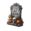Courtyard Card Placement, Halloween Venue Layout, Festive Props, Atmosphere Decoration, Heads, Pumpkin Graves, Tombstones