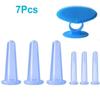Silicone Vacuum Cupping Massage Jars Anti Cellulite Massage Facial Suction Cups Face Neck Lift Skin Scraping Guasha Anti Wrinkle