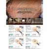 Nittaku Table Tennis Racket Septear C Penholder (Chinese Style) Wood Plywood NE-6666 Round