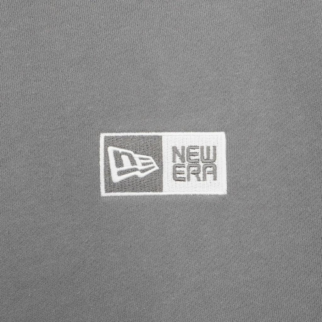 NEW ERA Sweatshirt Crew Neck Box Logo Embroidery Misty Morning XXL