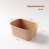 Eco-Friendly 1000ml Rectangular Takeaway Food Containers