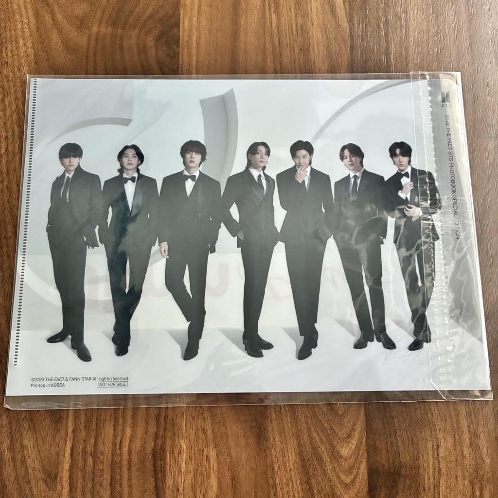 [USED] BTS Jimin File Sticker Acrylic Stand