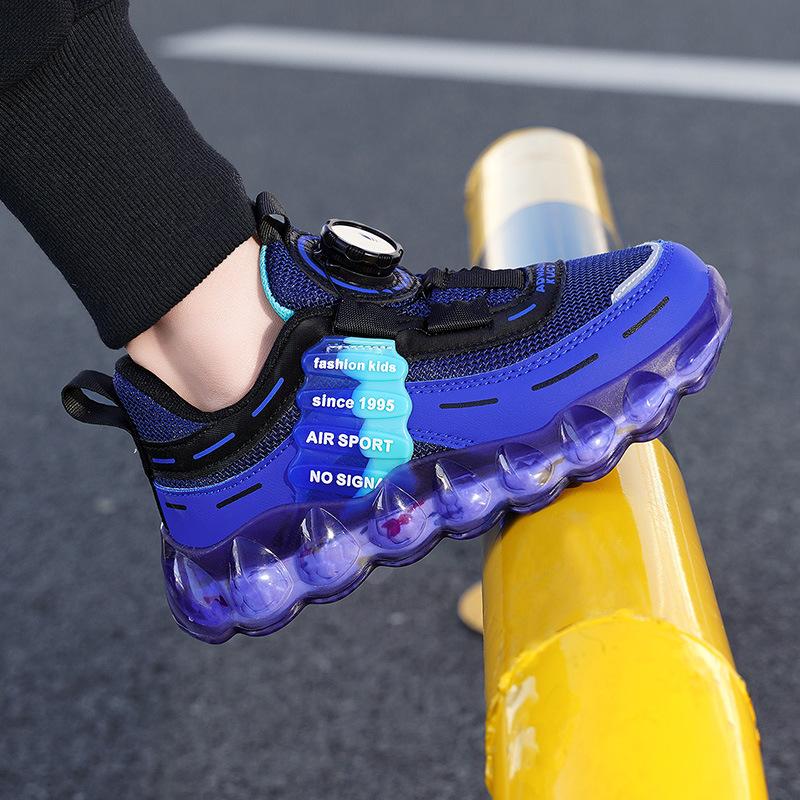Middle and Large Children's Shoes Spring and Summer Sports 2025 Children and Girls Sports Shoes Classmates Foreign Trade Girls Face New Hollow