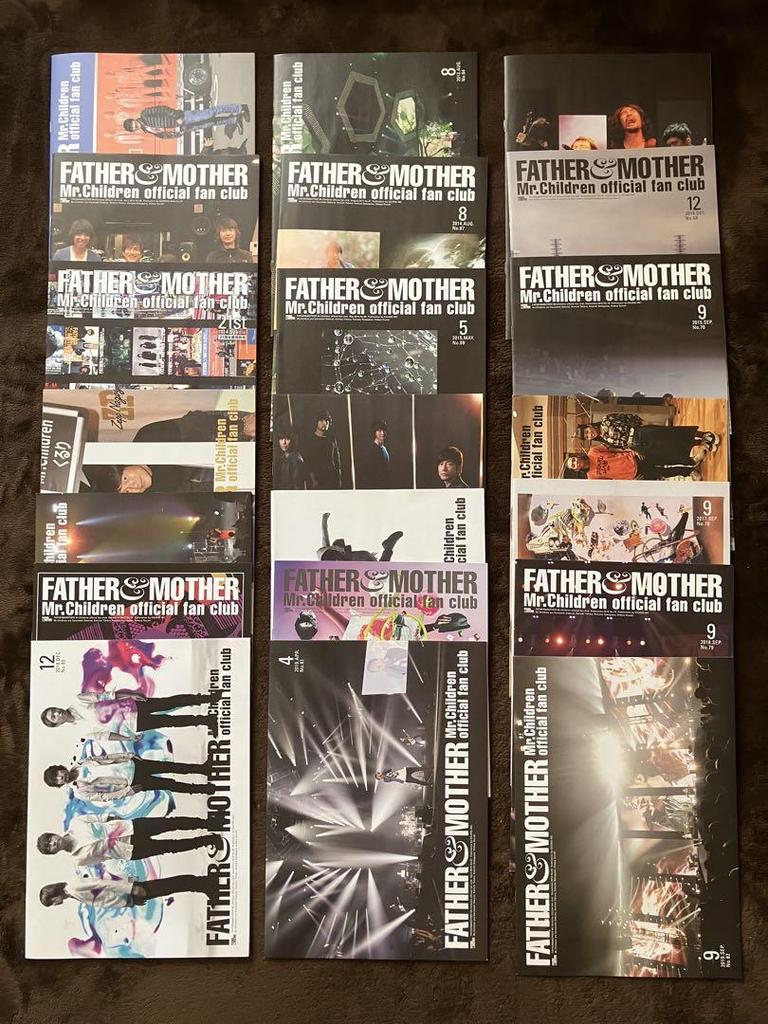 [USED] Mr.Children Newsletter (No. 63-98 + Special Issue) & Continuation Bonus Set