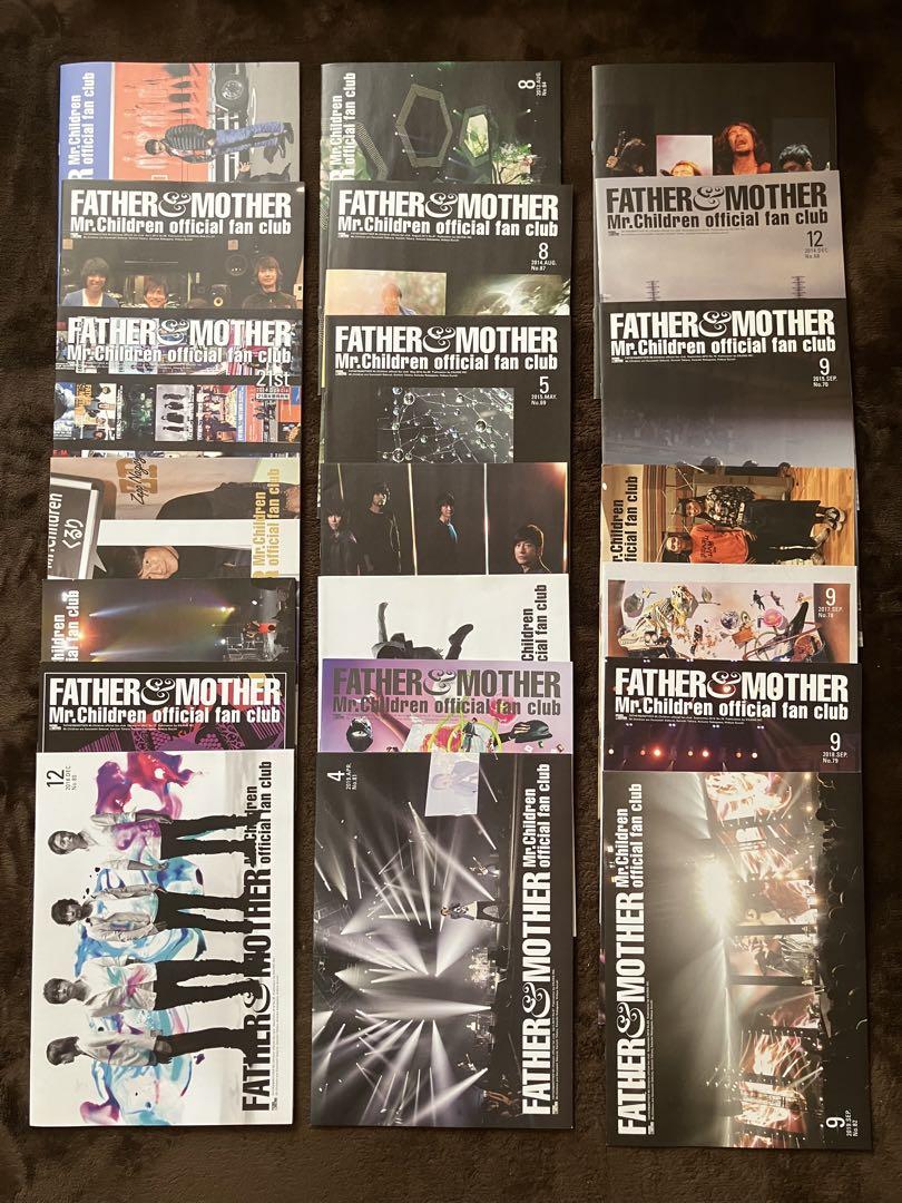 

[USED] Mr.Children Newsletter (No. 63-98 + Special Issue) & Continuation Bonus Set