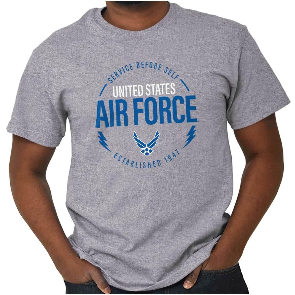 United States Air Force Service Before Self Womens or Mens Crewneck T Shirt Tee M