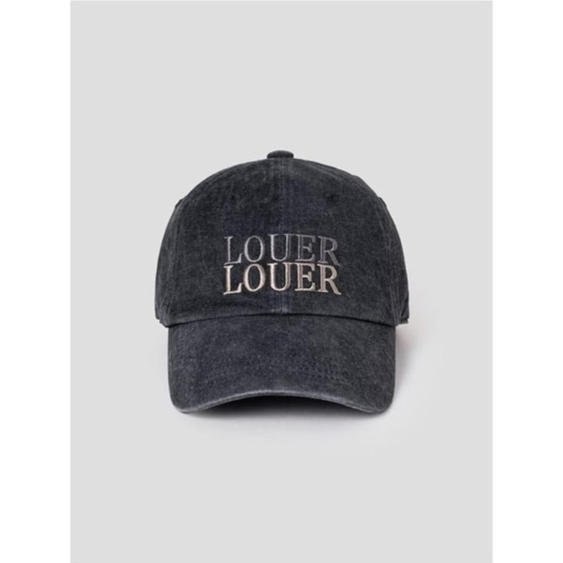 8seconds Denim Tone-on-Tone Letter Ball Cap Ash (19578BWYA4)