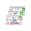 Sofy Hadaomoi Ultra-Thin Slim Sanitary Napkins, for heavy flow during the day to normal flow, 21cm, with wings, 72 pads (24 pads x 3)