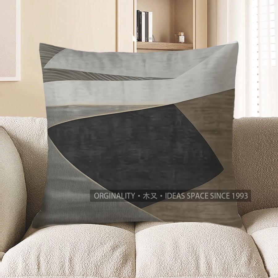Home Decor Modern Abstract Geometric Pattern Throw Pillow Pattern Cushion Cover Suitable For Sofa Bedroom Car Pillow Cover