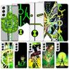 Cartoon Ben 10 Soft Case For Samsung Galaxy S25 S24 S23 S22 Ultra Phone Cover S21 S20 FE S10 Plus S10E S25U Funda Coque