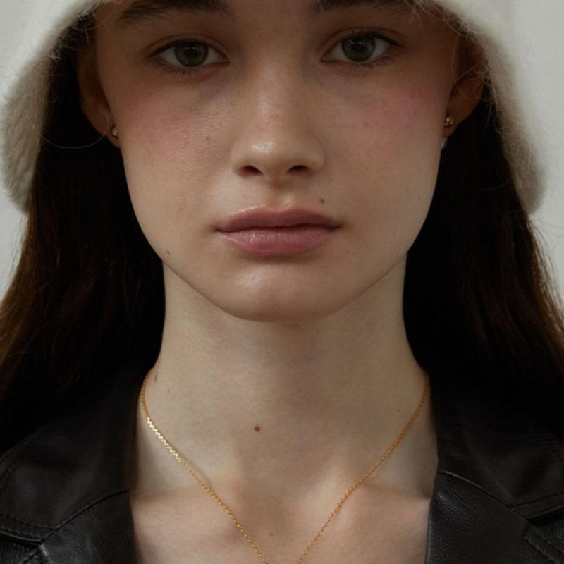 LOVE ME MONSTER Mini Mont Chain Necklace (L243MNK080)