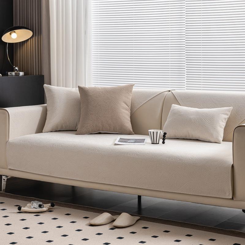 Modern Minimalist Modern Sofa Cushion Chenille Four Seasons Universal High-End Non-Slip Seat Cover Cover