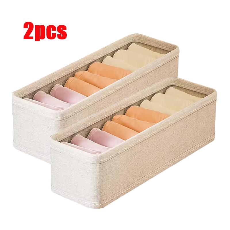 1/2/4pcs Drawer Wardrobe Storage Organizers Cabinet Drawer Clothes Storage Box for T-Shirts Jeans Underwear Pants Organizer Box
