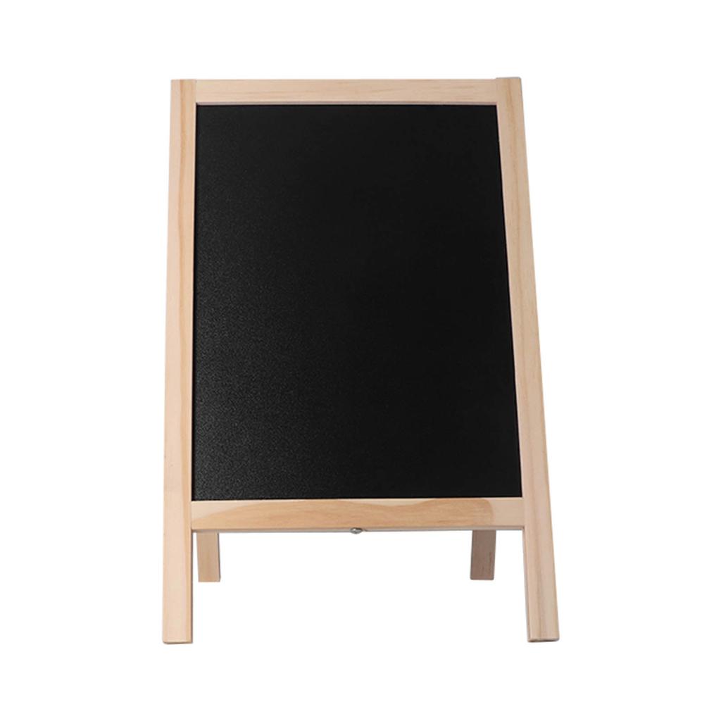 Kids Easel Double Sided Foldable Standing Large Painting Space Poplar Structure Wooden Easel 25x40cm with Accessories