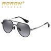 AORON Metal Frame Photochromic Polarized Sunglasses for Men Women Fashion Sports Driving Fishing Glasses UV400
