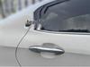 Kia Old K2 Sedan 11-16 Rear Quarter Window Louvers, Carbon Fiber Texture
