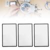 3Pcs Upper Top Screen Lens Replacement Plastic Cover for 2DS Handheld Game Console LCD Screen Parts Accessories