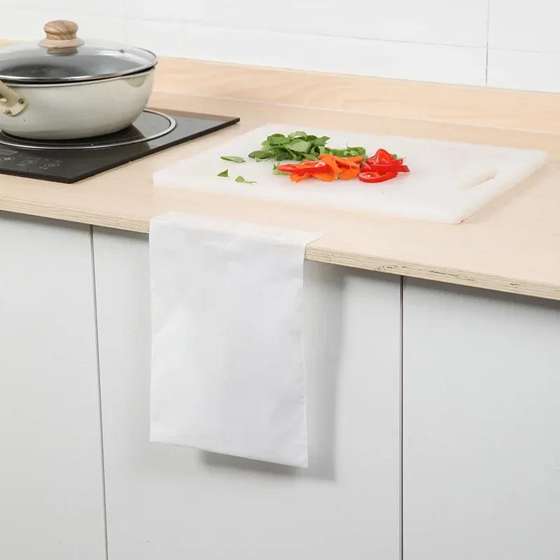 30Pcs 1 Pack Car Bin Bag Cleaning-Bags Can Pasted Portable Transparent-Bag Home Kitchen Office Disposable Bags Cartoon Pattern