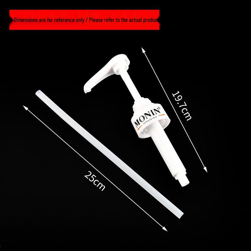 Monin Morin Hand-Operated 10ml Syrup Pump Nozzle for Fructose Bottle