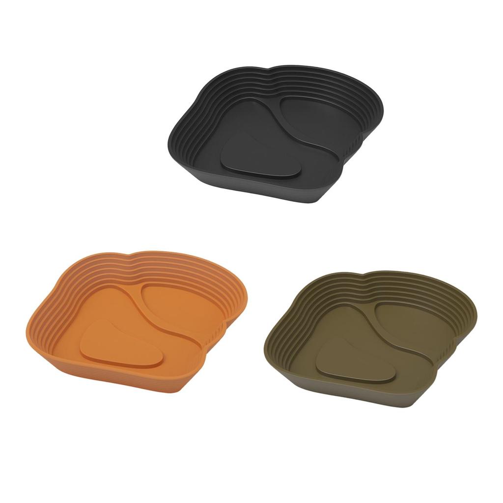Reptile Water Dish Turtle Bath Pool PP Material Terrarium Feeding Plate User Friendly for Tortoise Accessories Setup