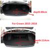 Car Trunk Mat Tail Boot Cargo Pad For Toyota Frontlander C-HR RAV4 Camry Corolla Highlander Crown Prado Venza Prius VIOS