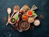 GLASS PLATE CUTTING BOARD 52x40 SPICES